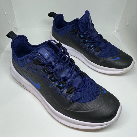 Boys Nike Air Max Blue and Black Size 5Y - Picture 3 of 16